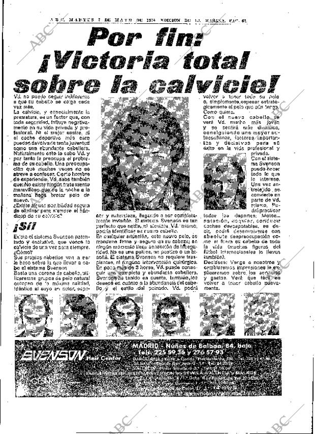 ABC MADRID 07-05-1974 página 62