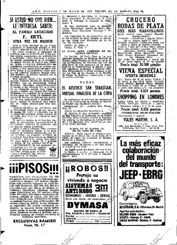ABC MADRID 07-05-1974 página 86