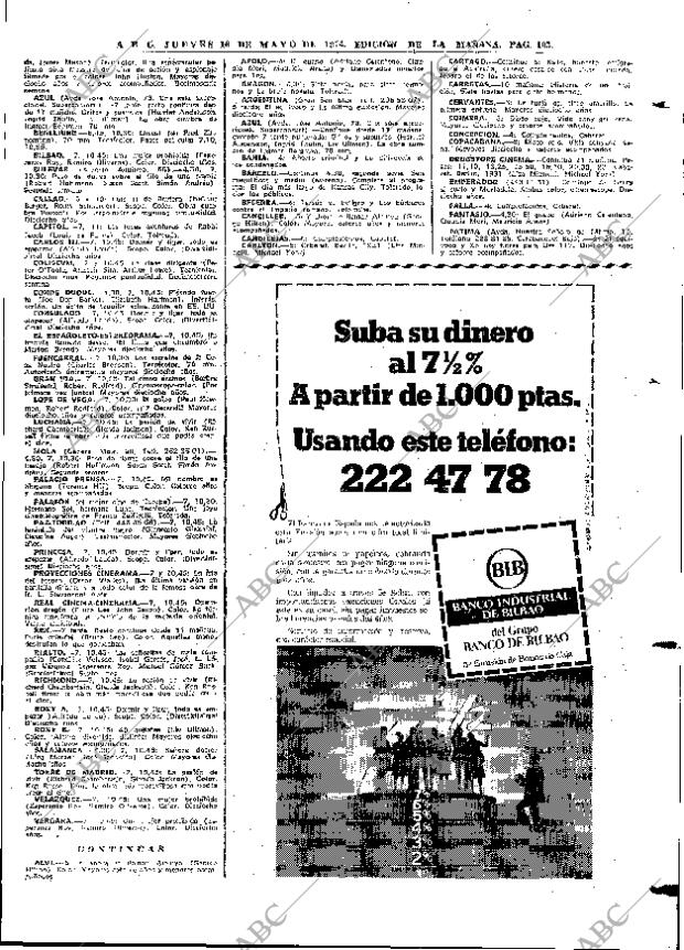 ABC MADRID 16-05-1974 página 103