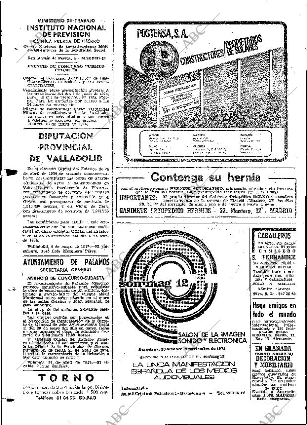 ABC MADRID 16-05-1974 página 126