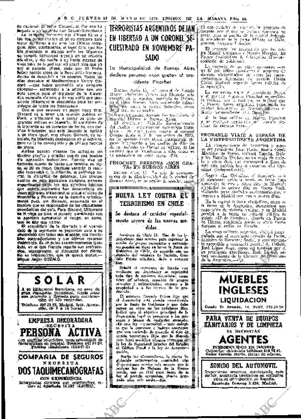 ABC MADRID 16-05-1974 página 40