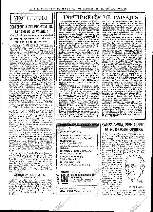 ABC MADRID 16-05-1974 página 59