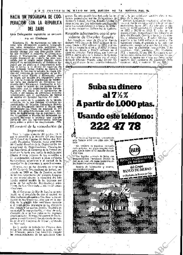 ABC MADRID 16-05-1974 página 75