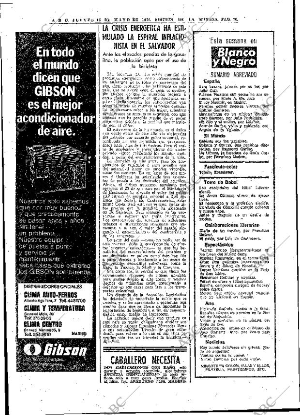 ABC MADRID 16-05-1974 página 76