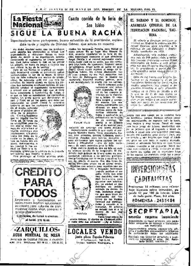 ABC MADRID 16-05-1974 página 91