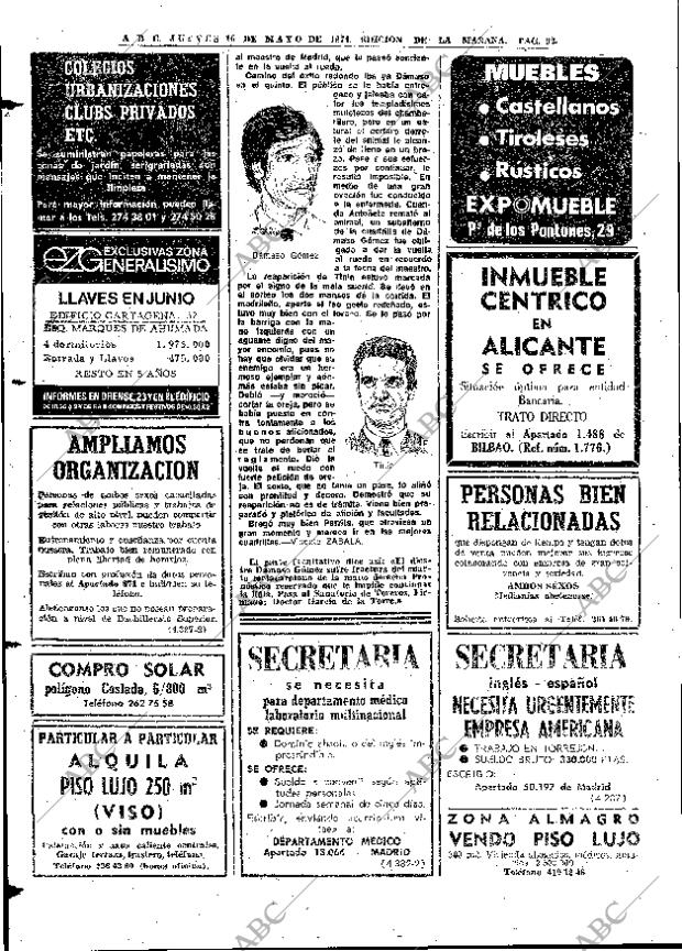 ABC MADRID 16-05-1974 página 92