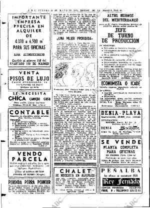 ABC MADRID 16-05-1974 página 96