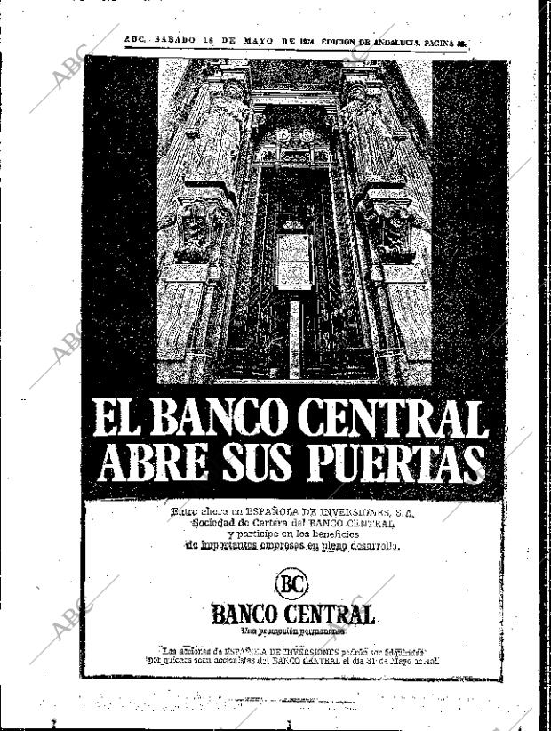 ABC SEVILLA 18-05-1974 página 54