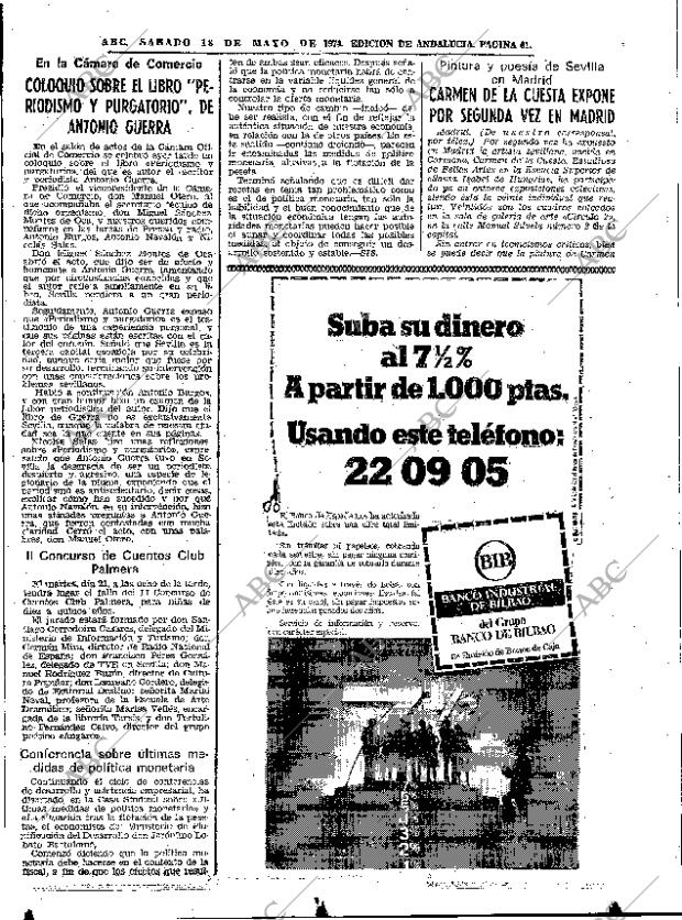 ABC SEVILLA 18-05-1974 página 63
