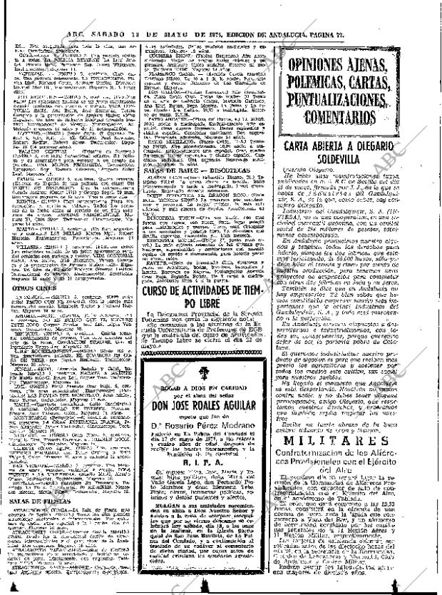 ABC SEVILLA 18-05-1974 página 79