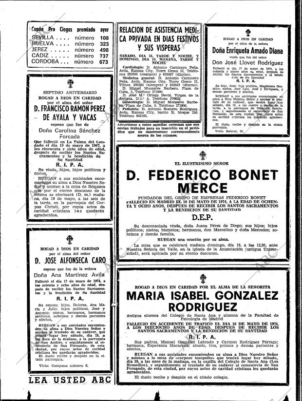 ABC SEVILLA 18-05-1974 página 80