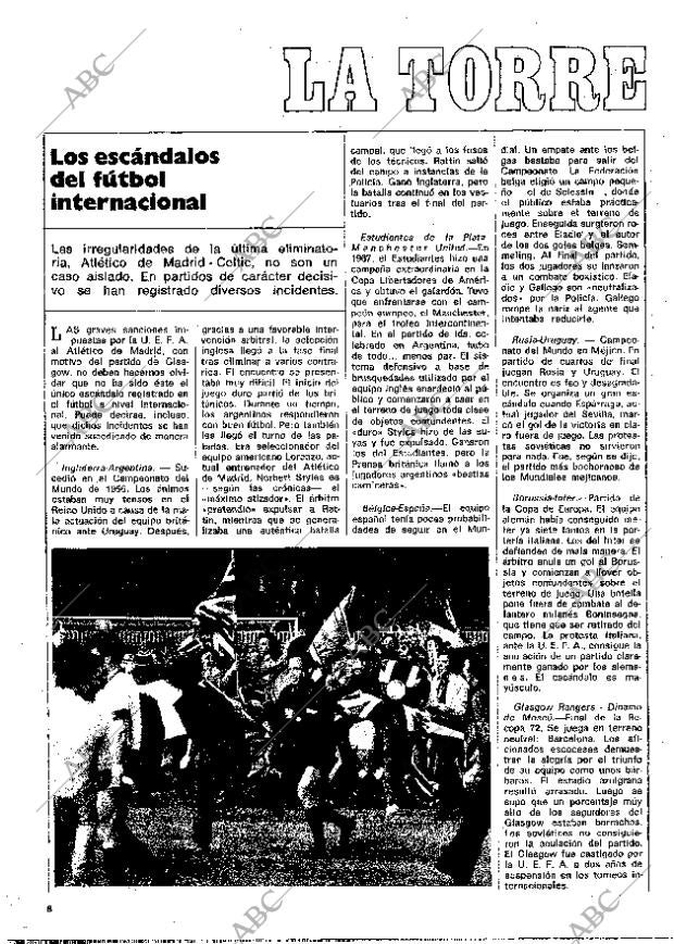 BLANCO Y NEGRO MADRID 18-05-1974 página 8