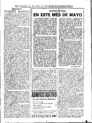 ABC SEVILLA 21-05-1974 página 85