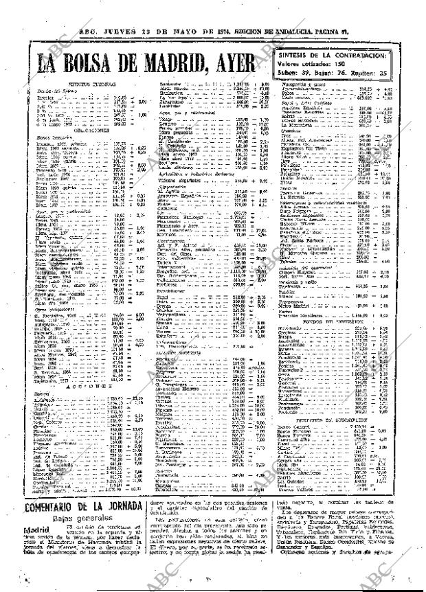 ABC SEVILLA 23-05-1974 página 79