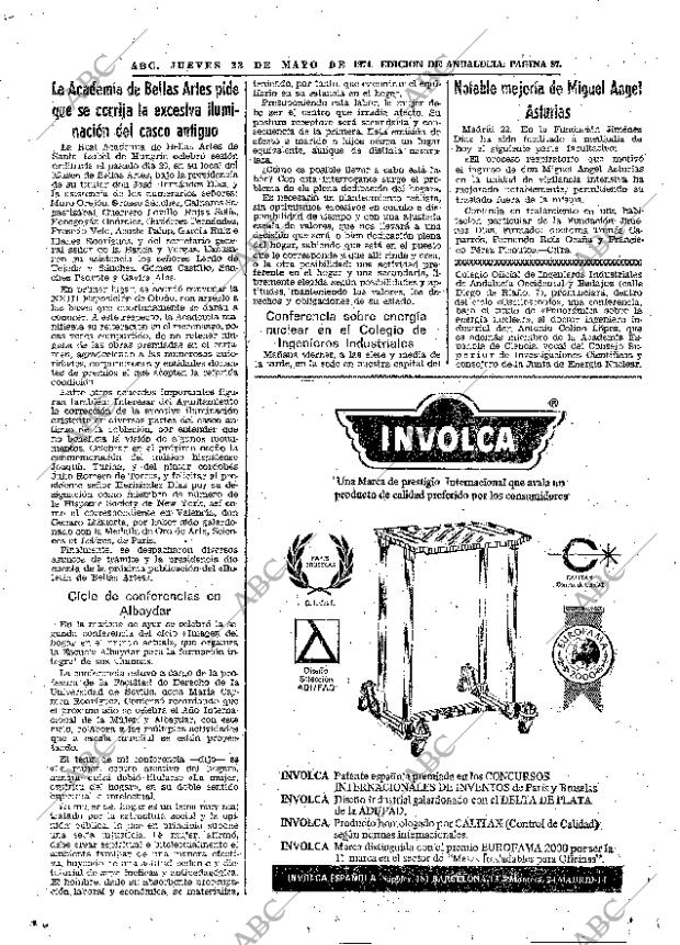 ABC SEVILLA 23-05-1974 página 89