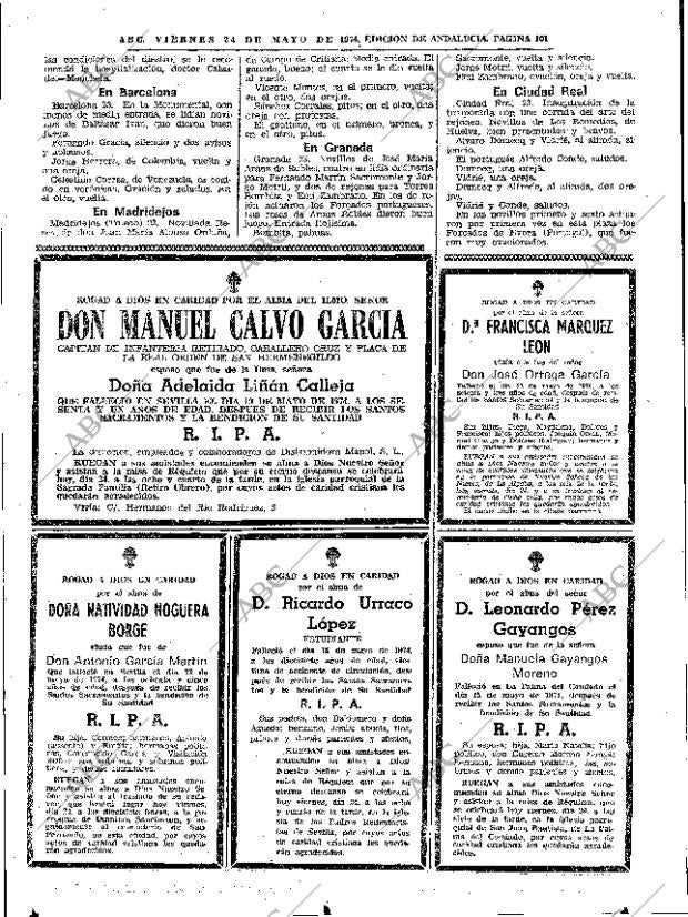 ABC SEVILLA 24-05-1974 página 101