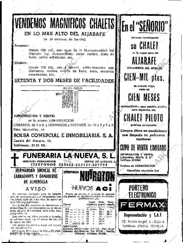 ABC SEVILLA 24-05-1974 página 107