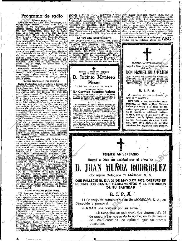 ABC SEVILLA 24-05-1974 página 108