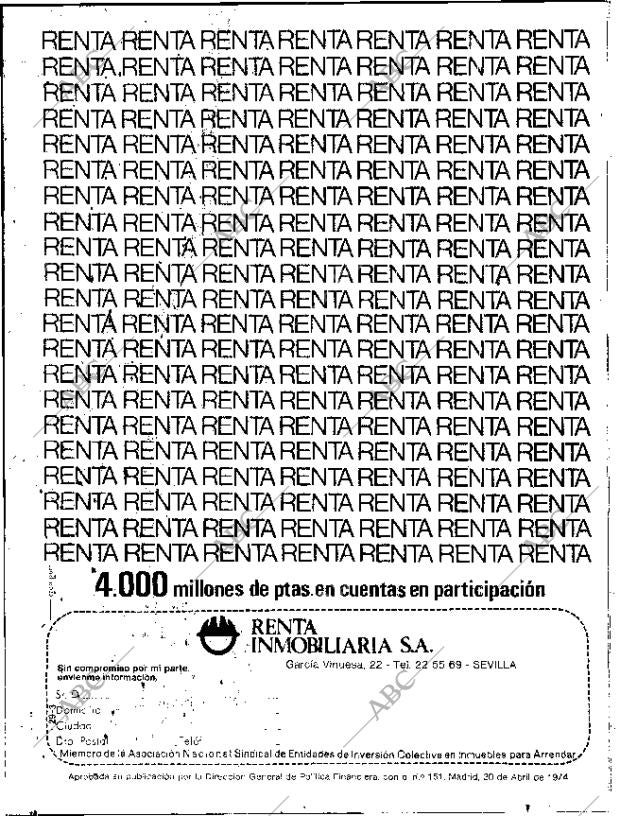 ABC SEVILLA 24-05-1974 página 32