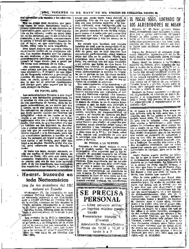 ABC SEVILLA 24-05-1974 página 64
