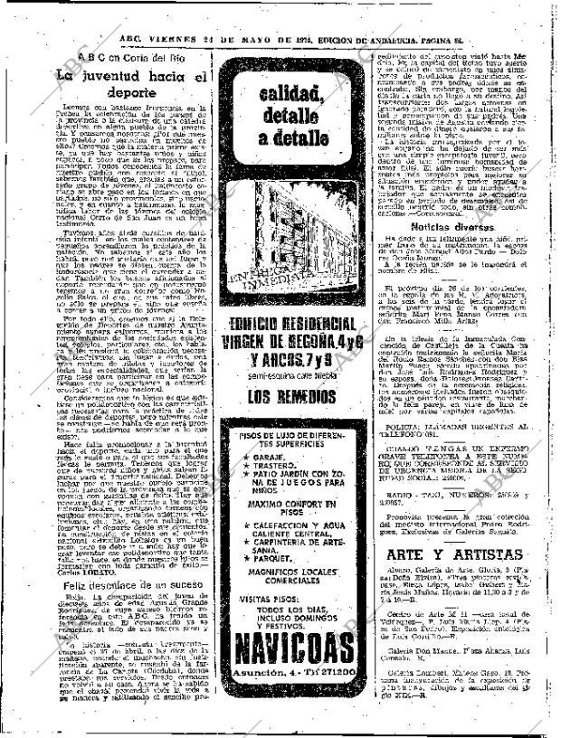 ABC SEVILLA 24-05-1974 página 86