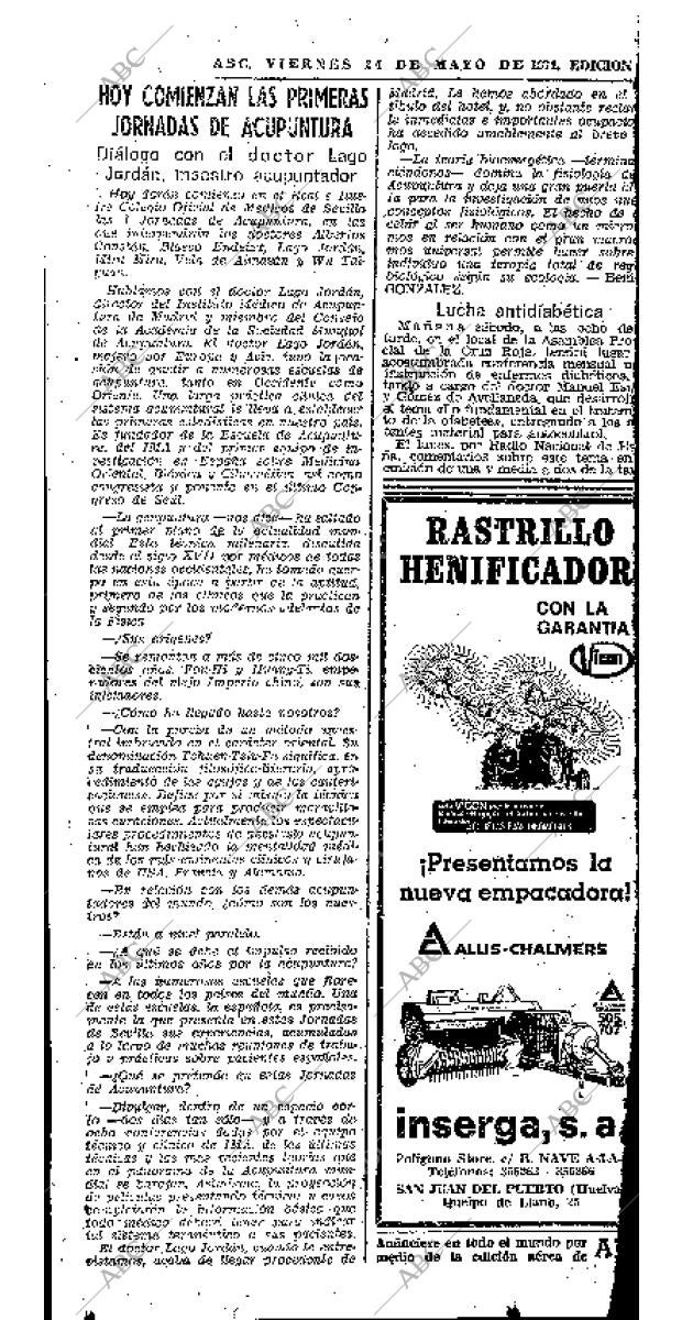 ABC SEVILLA 24-05-1974 página 87