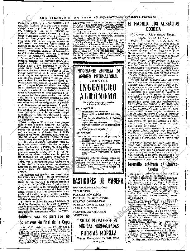 ABC SEVILLA 24-05-1974 página 92