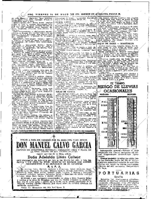 ABC SEVILLA 24-05-1974 página 98