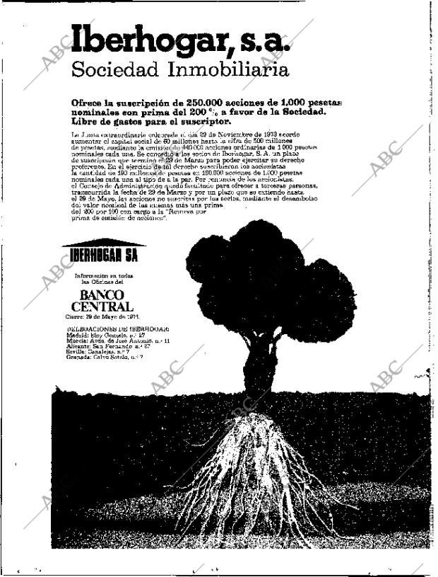 ABC SEVILLA 25-05-1974 página 16