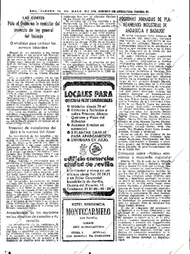 ABC SEVILLA 25-05-1974 página 37