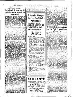ABC SEVILLA 25-05-1974 página 42