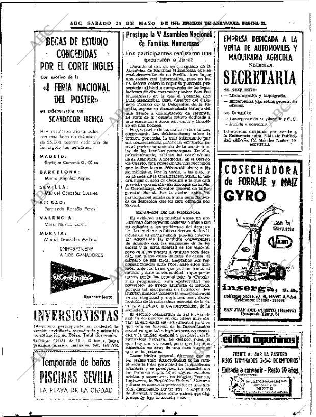 ABC SEVILLA 25-05-1974 página 52