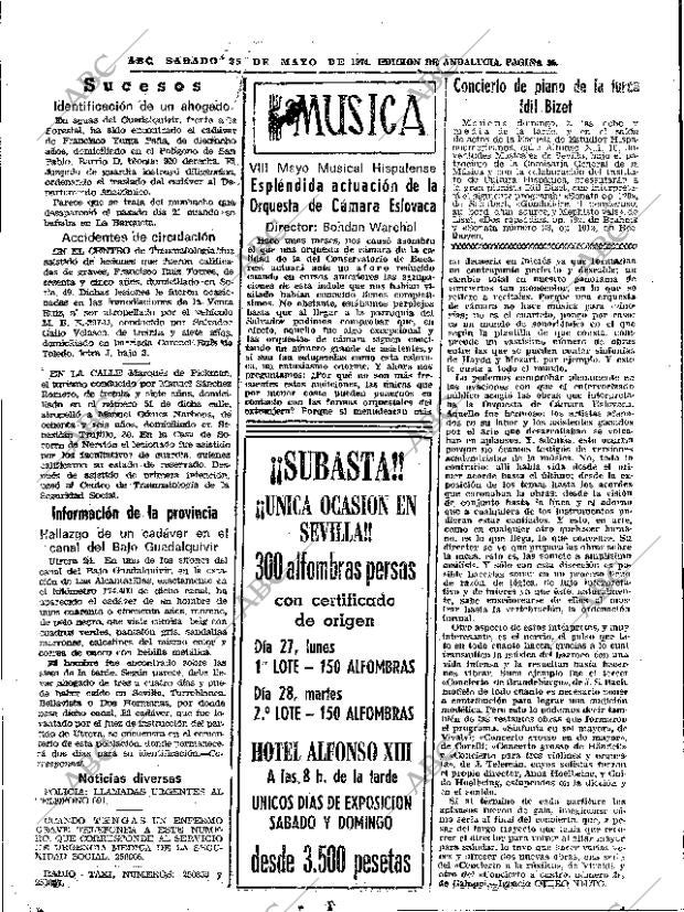 ABC SEVILLA 25-05-1974 página 55