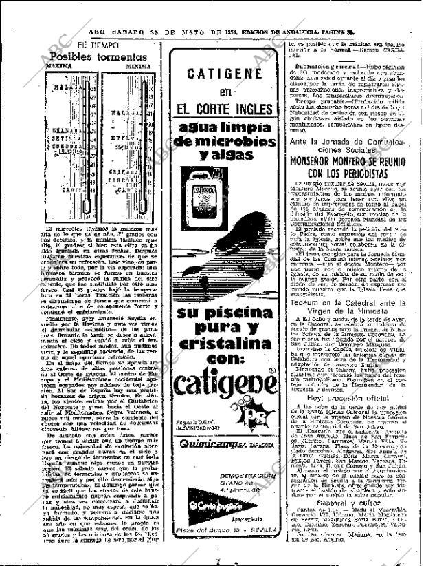 ABC SEVILLA 25-05-1974 página 56