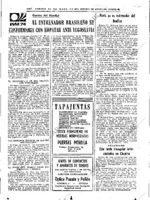 ABC SEVILLA 25-05-1974 página 63