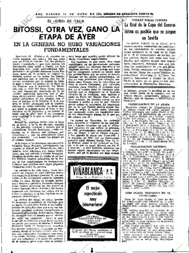 ABC SEVILLA 25-05-1974 página 65