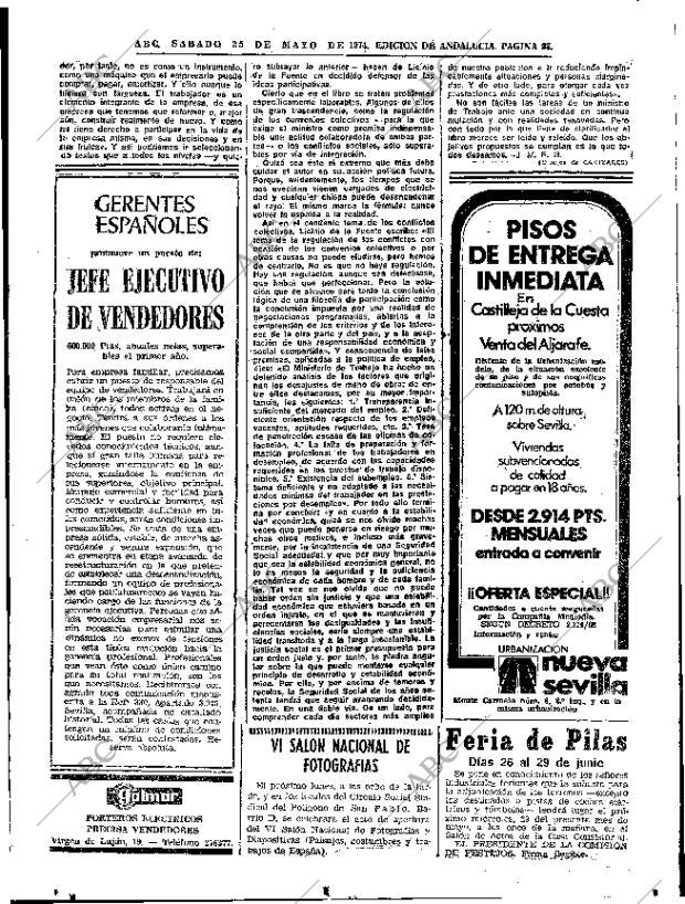 ABC SEVILLA 25-05-1974 página 87