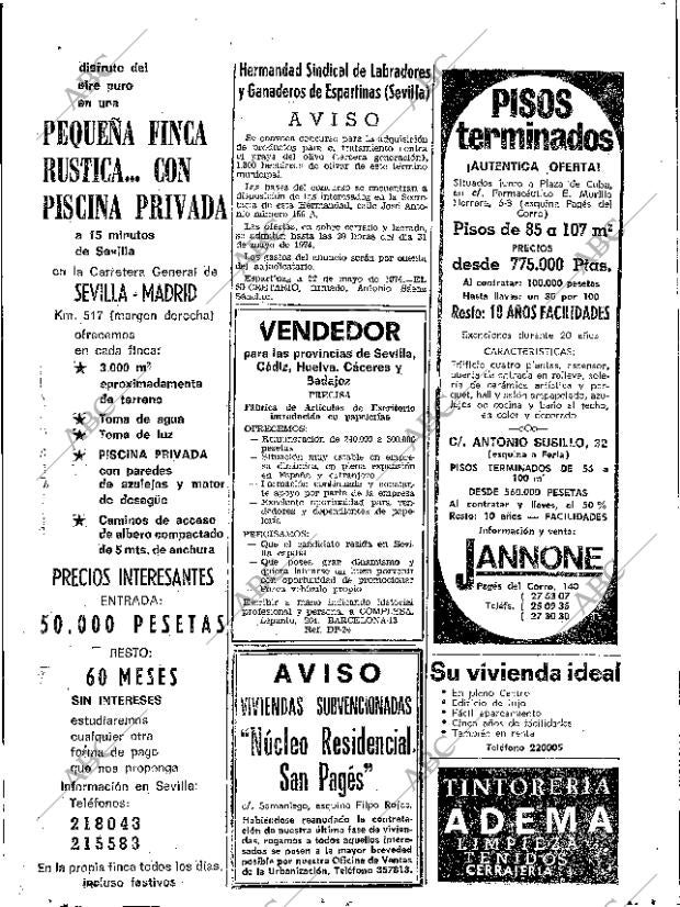 ABC SEVILLA 25-05-1974 página 95