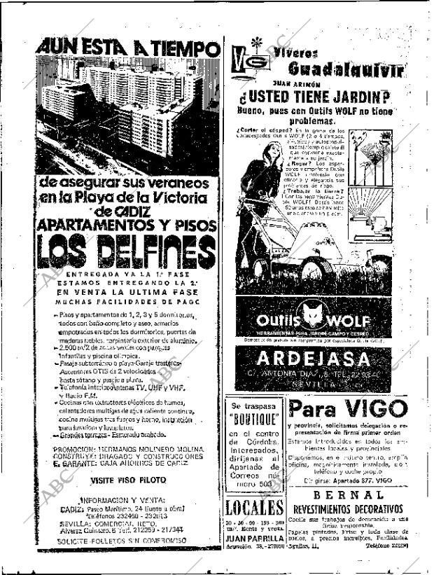 ABC SEVILLA 25-05-1974 página 98