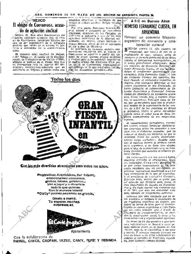 ABC SEVILLA 26-05-1974 página 35