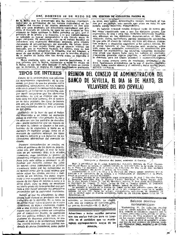 ABC SEVILLA 26-05-1974 página 44