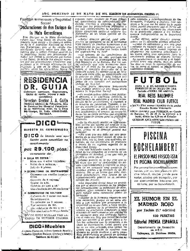 ABC SEVILLA 26-05-1974 página 48