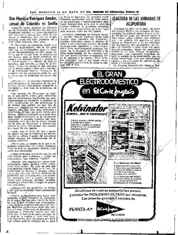 ABC SEVILLA 26-05-1974 página 53