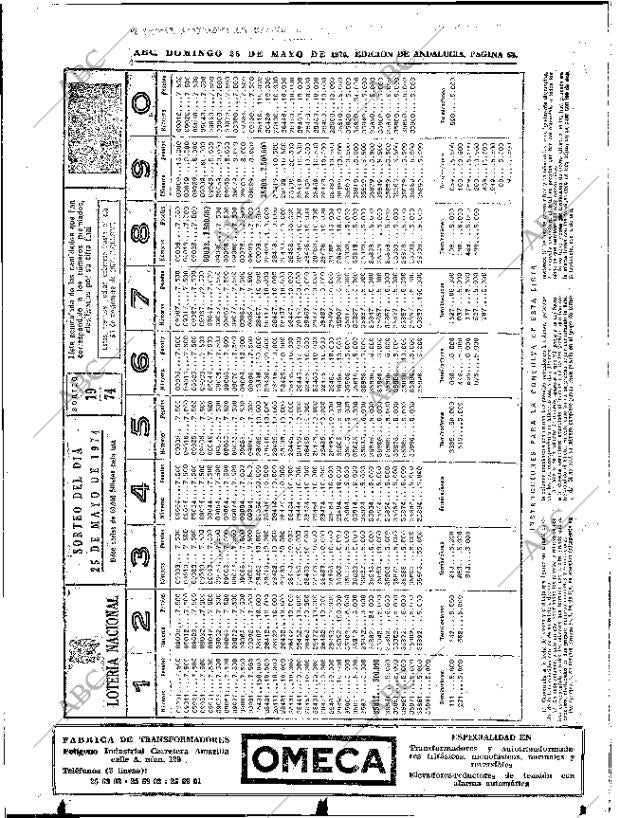 ABC SEVILLA 26-05-1974 página 68
