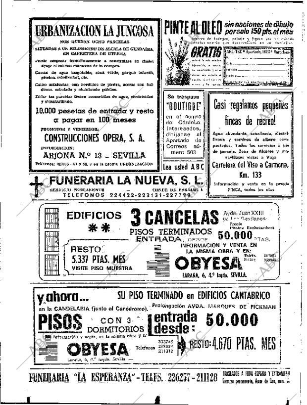ABC SEVILLA 26-05-1974 página 74