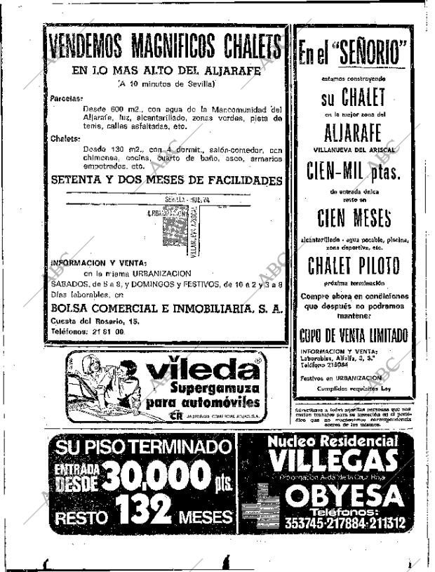ABC SEVILLA 26-05-1974 página 76