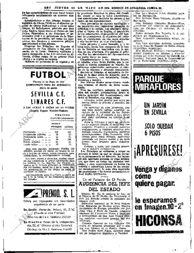 ABC SEVILLA 30-05-1974 página 32
