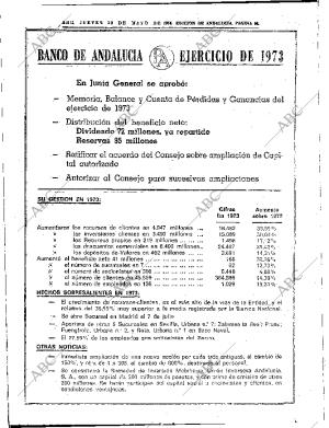 ABC SEVILLA 30-05-1974 página 44