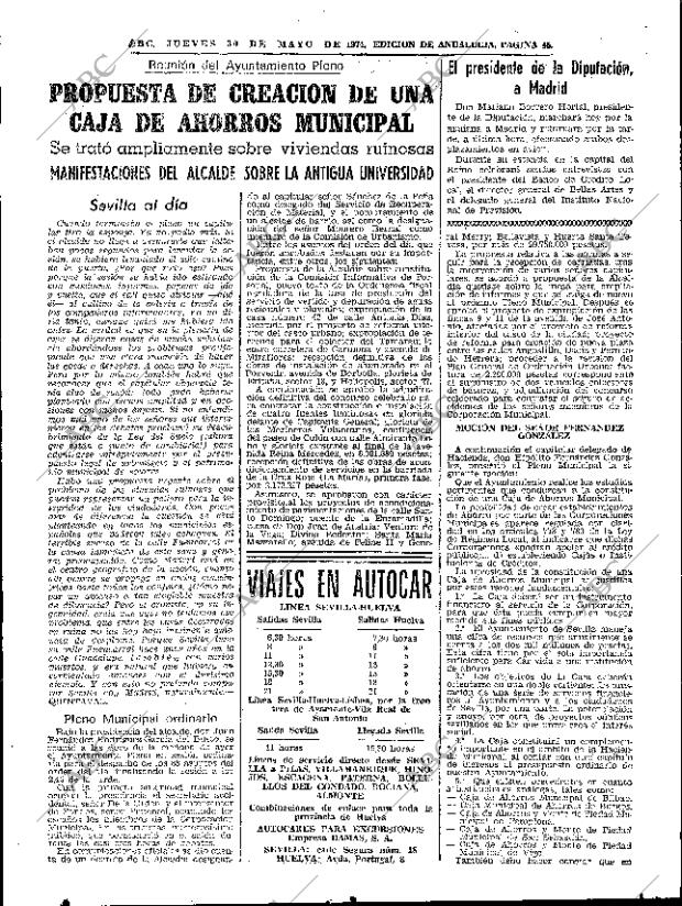 ABC SEVILLA 30-05-1974 página 45