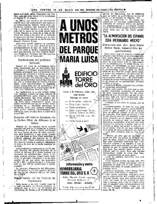 ABC SEVILLA 30-05-1974 página 52